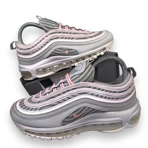 Nike by You Air Max 97 Sneakers Grey / White / Pink DJ3180-991 Women's 7